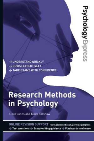 Psychology Express: Research Methods in Psychology de Dominic Upton