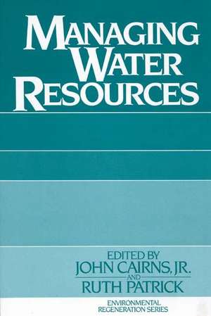 Managing Water Resources de Unknown