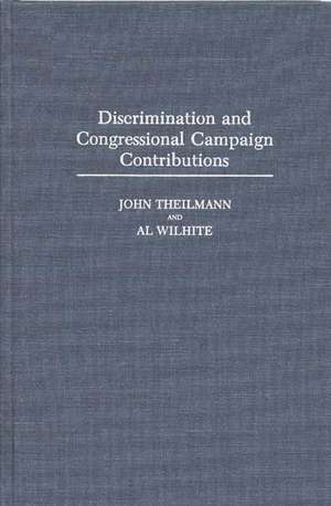 Discrimination and Congressional Campaign Contributions de John Theilmann