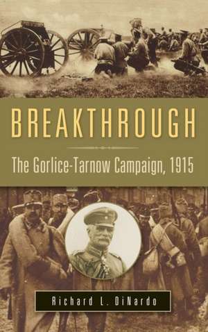 Breakthrough: The Gorlice-Tarnow Campaign, 1915 de Richard L. DiNardo