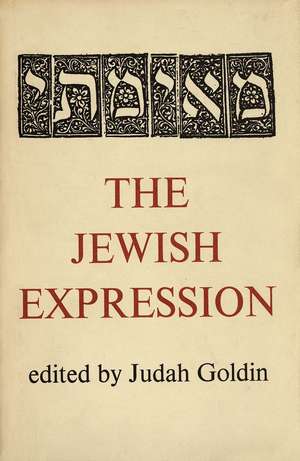 The Jewish Expression de Judah Goldin