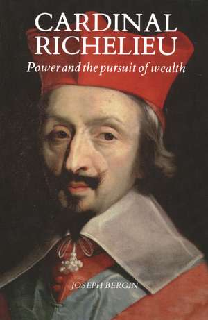 Cardinal Richelieu: Power and the Pursuit of Wealth de Joseph Bergin