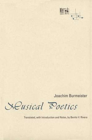 Musical Poetics de Joachim Burmeister