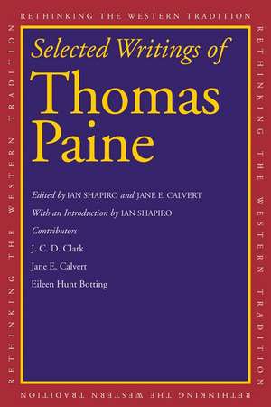 Selected Writings of Thomas Paine de Thomas Paine