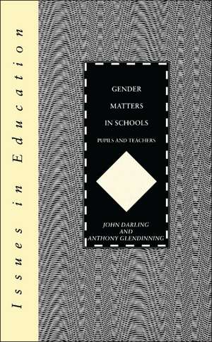 Gender Matters in Schools de John Darling