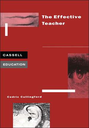 Effective Teacher de Professor Cedric Cullingford