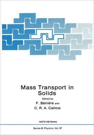 Mass Transport in Solids de F. Bénière