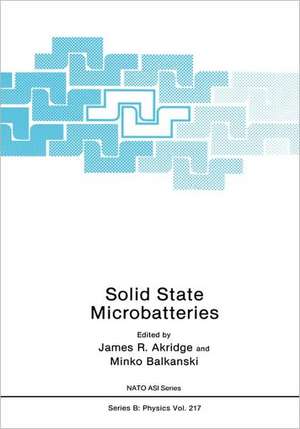 Solid State Microbatteries de James R. Akridge