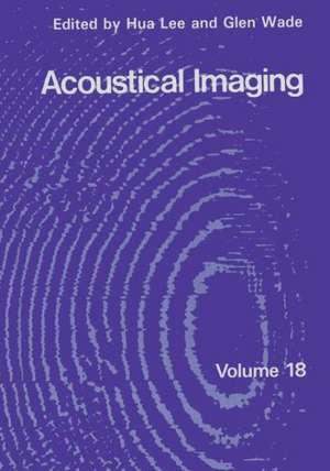 Acoustical Imaging 18 de International Symposium on Acoustical Im