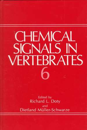 Chemical Signals in Vertebrates 6 de R.L. Doty