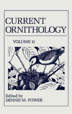 Current Ornithology: Volume 11 de D.M. Power