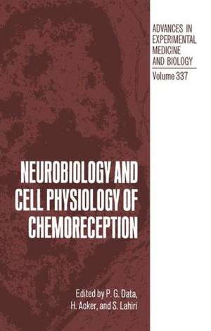 Neurobiology and Cell Physiology of Chemoreception: A Centennial Tribute to J.B.S. Haldane de P. Ed. Data