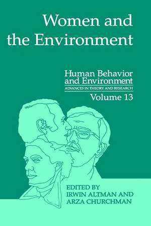 Women and the Environment de Irwin Altman