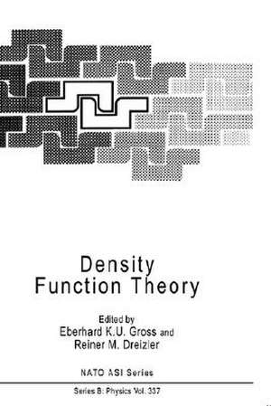 Density Functional Theory de Eberhard K.U. Gross