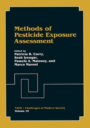 Methods of Pesticide Exposure Assessment de Patricia B. Curry