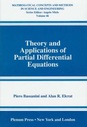 Theory and Applications of Partial Differential Equations de Piero Bassanini