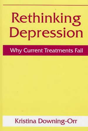 Rethinking Depression: Why Current Treatments Fail de Kristina Downing-Orr