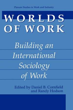 Worlds of Work: Building an International Sociology of Work de Daniel B. Cornfield