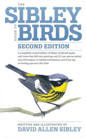 The Sibley Guide to Birds de David Allen Sibley