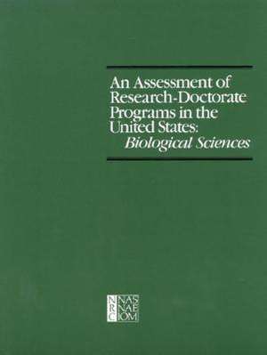 An Assessment of Research-Doctorate Programs in the United States de Social Science Research Council