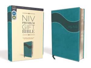 NIV, Premium Gift Bible, Leathersoft, Teal, Red Letter, Comfort Print: The Perfect Bible for Any Gift-Giving Occasion de Zondervan