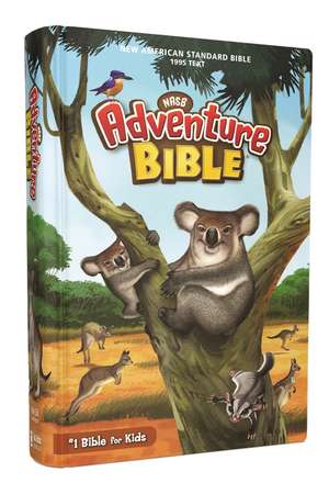 NASB, Adventure Bible, Hardcover, Full Color Interior, Red Letter, 1995 Text, Comfort Print de Lawrence O. Richards