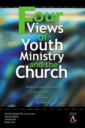 Four Views of Youth Ministry and the Church: Inclusive Congregational, Preparatory, Missional, Strategic de Wesley Black