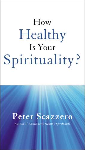 How Healthy is Your Spirituality? de Peter Scazzero