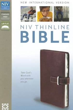 Thinline Bible-NIV-Strap Flap Closure de Zondervan Bibles