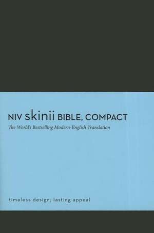 Skinii Bible-NIV-Compact Elastic Strap Closure de Zondervan Bibles