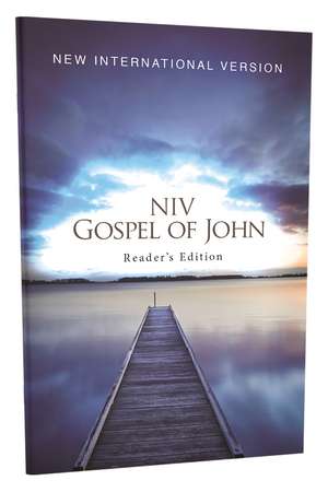 NIV, Pocket Gospel of John, Reader's Edition, Paperback de Zondervan