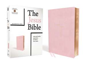 The Jesus Bible, NIV Edition, (With Thumb Tabs to Help Locate the Books of the Bible), Leathersoft over Board, Pink, Thumb Indexed, Comfort Print de Passion Publishing