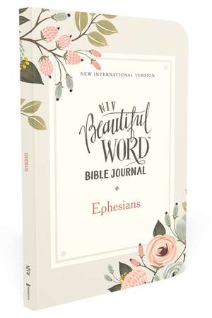 NIV, Beautiful Word Bible Journal, Ephesians, Paperback, Comfort Print de Zondervan