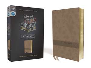 NIV, Teen Study Bible (For Life Issues You Face Every Day), Compact, Leathersoft, Brown, Comfort Print de Lawrence O. Richards