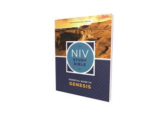 NIV Study Bible Essential Guide to Genesis, Paperback, Red Letter, Comfort Print de Kenneth L. Barker