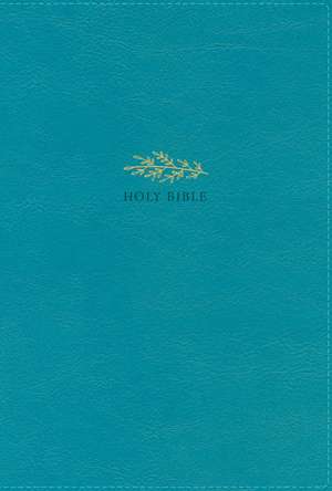 NIV, Women's Devotional Bible (By Women, for Women), Large Print, Leathersoft, Teal, Comfort Print de Zondervan