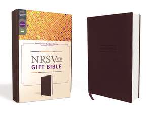 NRSVue, Gift Bible, Leathersoft, Burgundy, Comfort Print de Zondervan