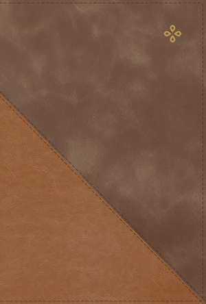 Niv, Messianic Study Bible, Leathersoft, Brown, Red Letter, Thumb Indexed, Comfort Print de Zondervan