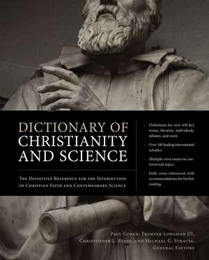 Dictionary of Christianity and Science and