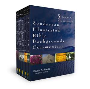 Zondervan Illustrated Bible Backgrounds Commentary Set de Clinton E. Arnold