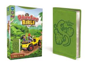 NIrV, Adventure Bible for Early Readers, Leathersoft, Green, Full Color de Lawrence O. Richards