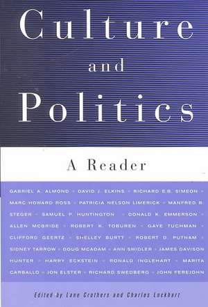 Culture and Politics: A Reader de Nana