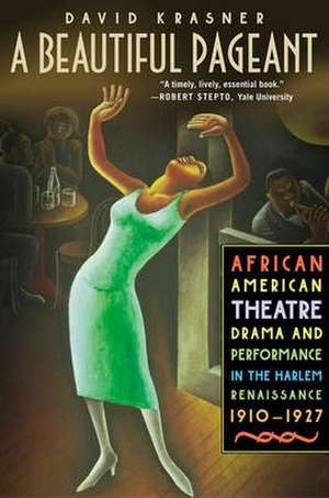 A Beautiful Pageant: African American Theatre, Drama and Performance in the Harlem Renaissance de D. Krasner