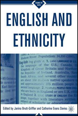 English and Ethnicity de J. Brutt-Griffler