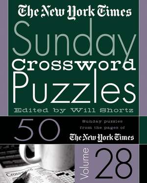 The New York Times Sunday Crossword Puzzles de Will Shortz