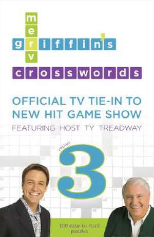 Merv Griffin's Crosswords Volume 3: 100 Easy-To-Hard Puzzles de Timothy Parker