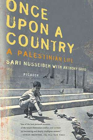 Once Upon a Country: A Palestinian Life de Sari Nusseibeh