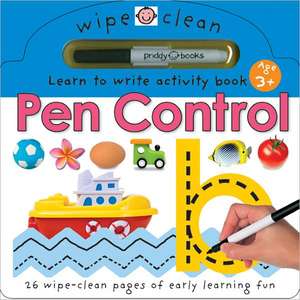 Wipe Clean: Pen Control de Roger Priddy