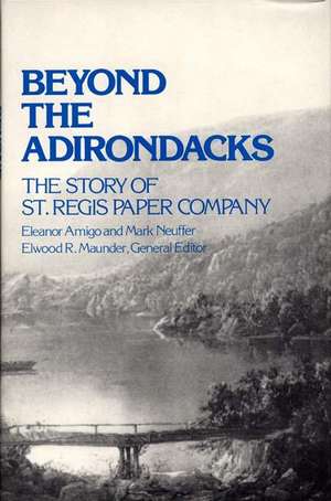 Beyond the Adirondacks: The Story of St. Regis Paper Company de Eleanor Amigo