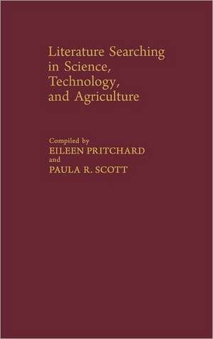 Literature Searching de Eileen Pritchard